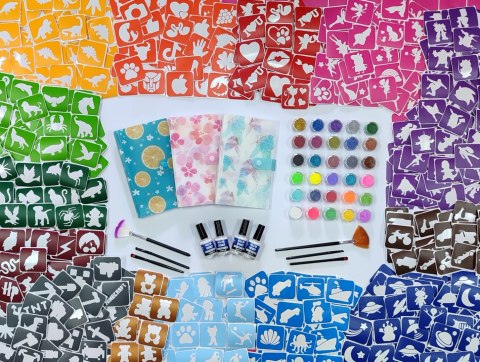 Brokaty do tatuaży brokatowych 30 ml NEON IRYS