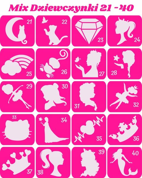 MIX DZIEWCZYNKI 21-40