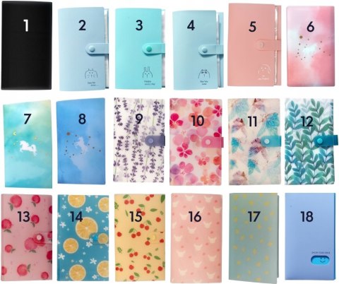 Tatuaże brokatowe zestaw 5